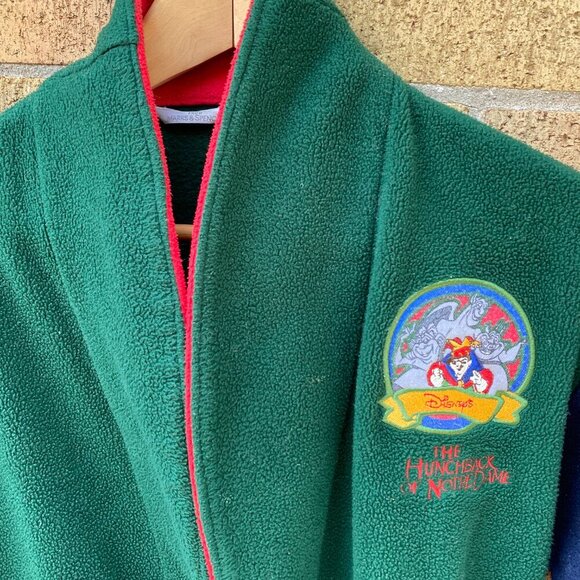 Vintage 1997 Disney The Hunchback Of Notre Dame Robe Jacket Age 7-8 - Picture 6 of 8